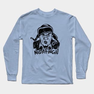 Christmas Story Nadafinga! (black print) Long Sleeve T-Shirt